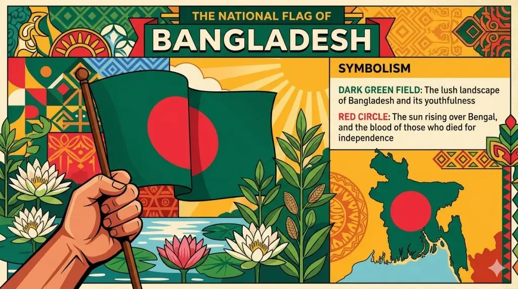 The Flag of Bangladesh
