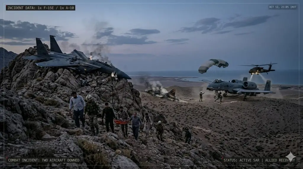 Two Aircraft Downed