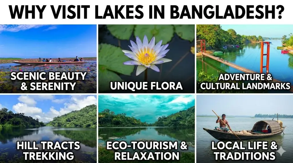 Lakes in Bangladesh