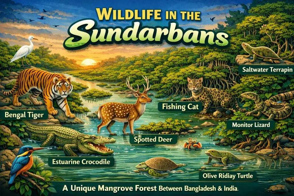 Wildlife in the Sundarbans