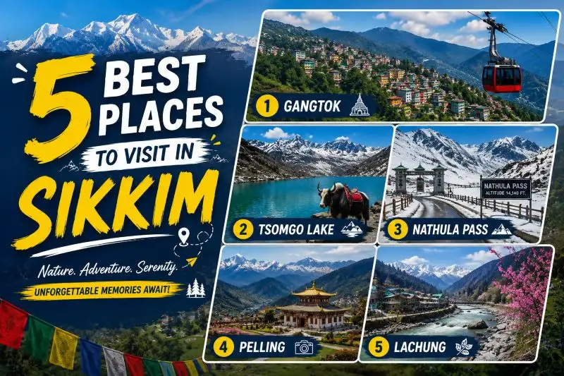 5 Best Places To Visit In Sikkim