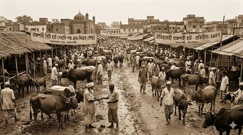 History of Rajshahi City Hat