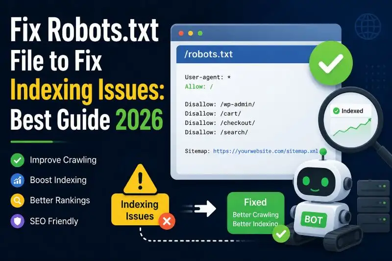 Robots.txt File to Fix Indexing Issues