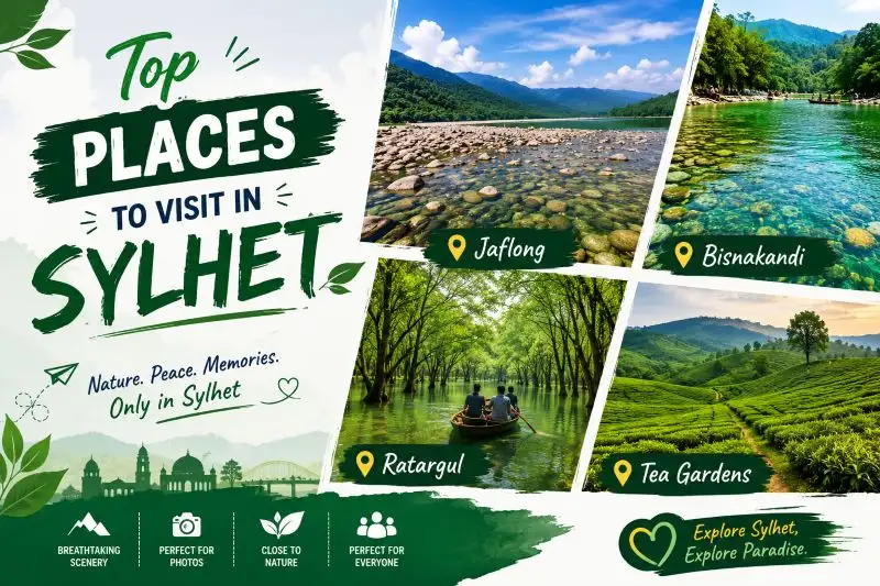 Top Places to Visit in Sylhet
