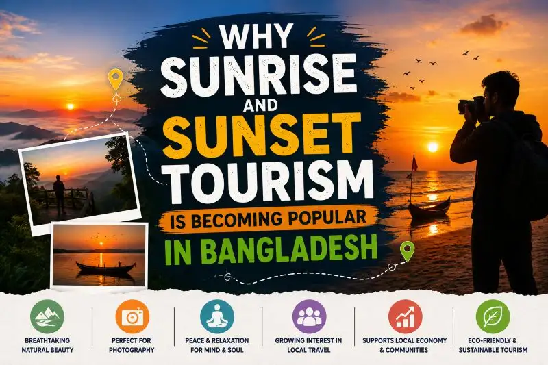Why Sunrise and Sunset Tourism Is Becoming Popular in Bangladesh