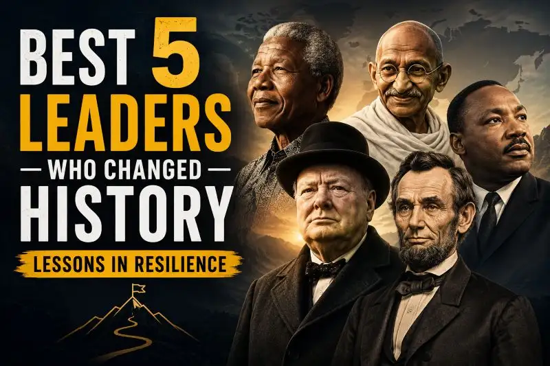5 Leaders Who Changed History