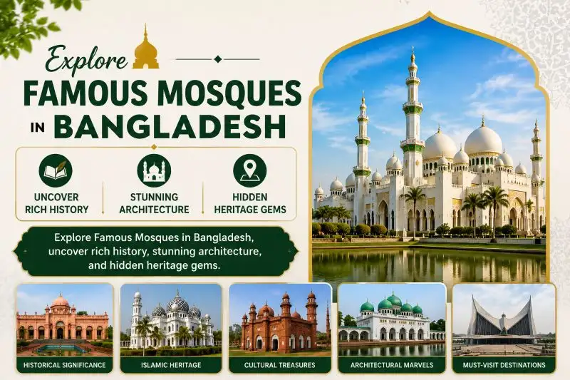 Famous Mosques in Bangladesh