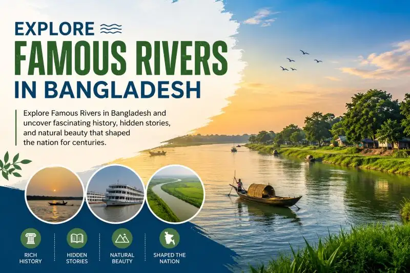 Famous Rivers in Bangladesh