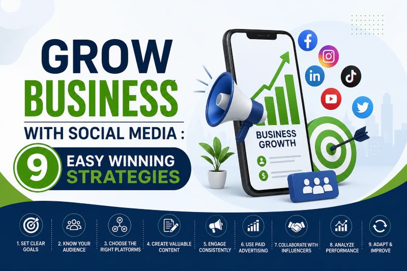 Grow Business With Social Media