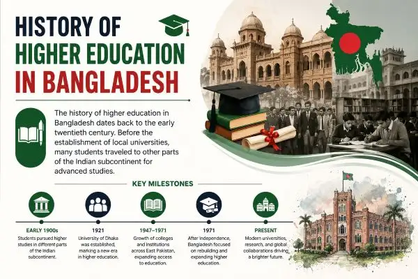 History of Higher Education in Bangladesh