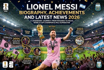 Lionel Messi Biography, Achievements and Latest News 2026