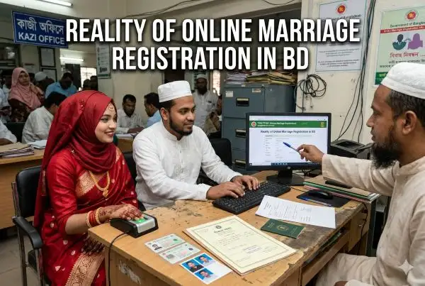 Reality of Online Marriage Registration in BD
