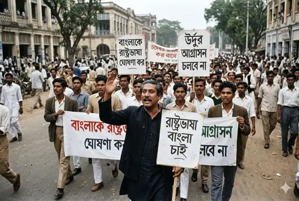 Sheikh Mujibur Rahman’s Role in the Language Movement