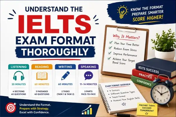 Understand the IELTS Exam Format Thoroughly