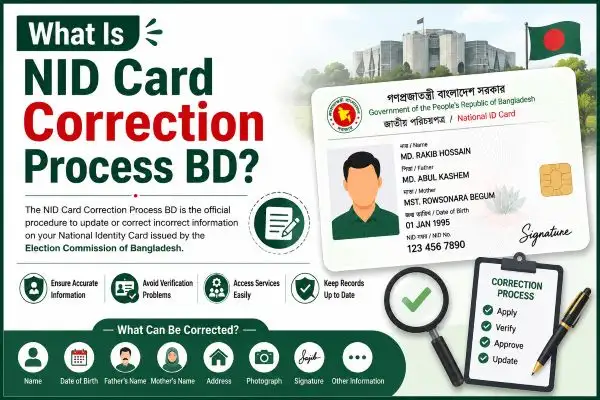 What Is NID Card Correction Process BD