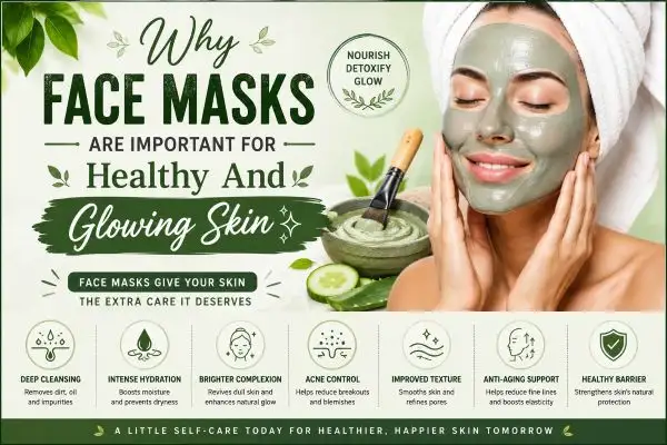Why Face Masks Are Important for Healthy And Glowing Skin
