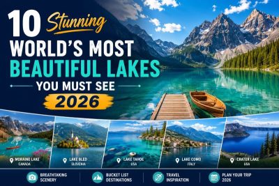 10 Stunning World’s Most Beautiful Lakes You Must See 2026