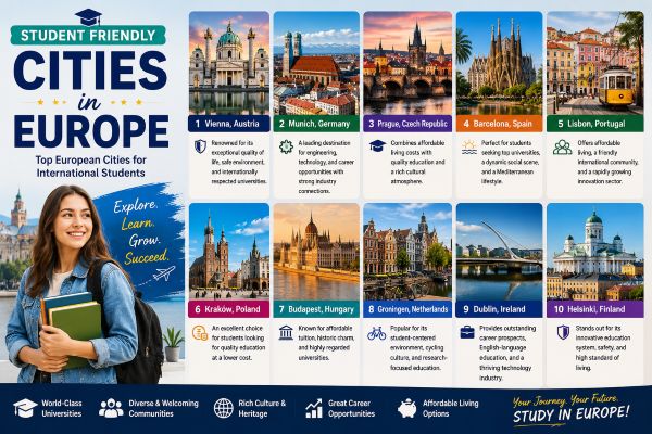 Cities in Europe