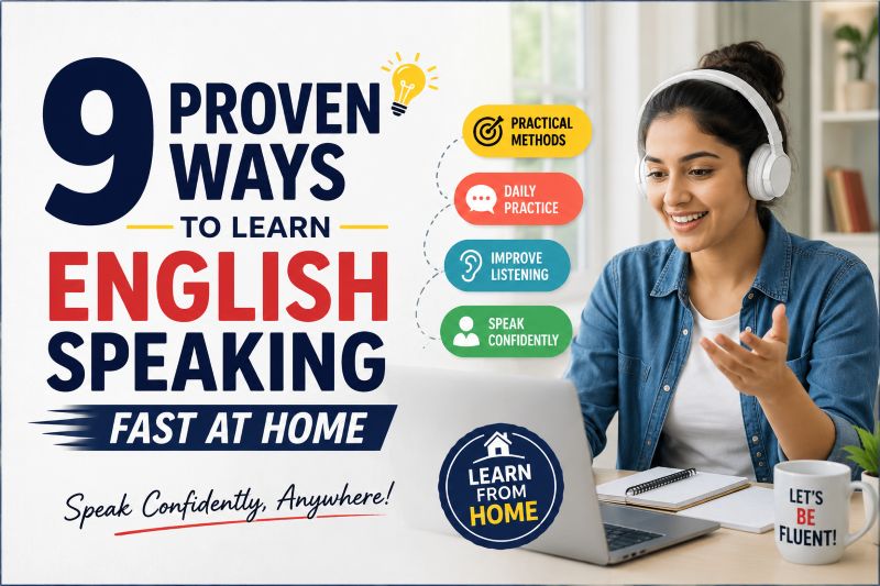 Learn English Speaking Fast at Home
