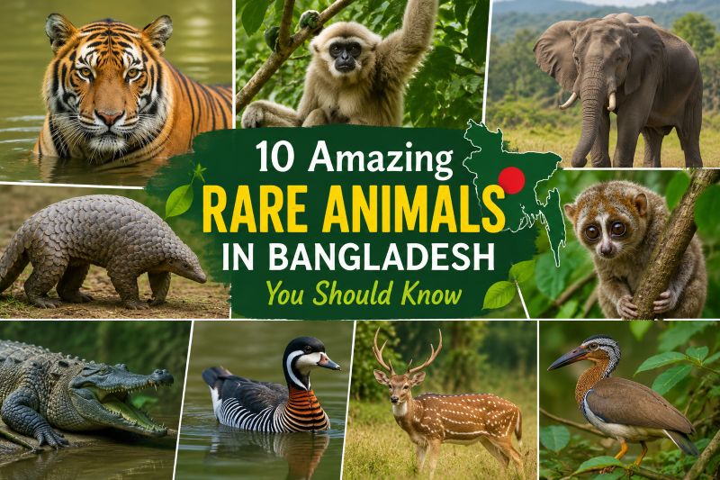Rare Animals in Bangladesh