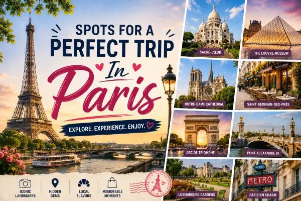 Spots for a Perfect Trip In Paris