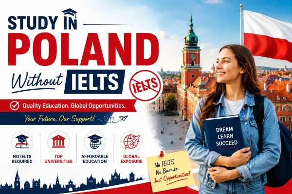 Study in Poland Without IELTS