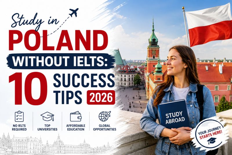 Study in Poland Without IELTS
