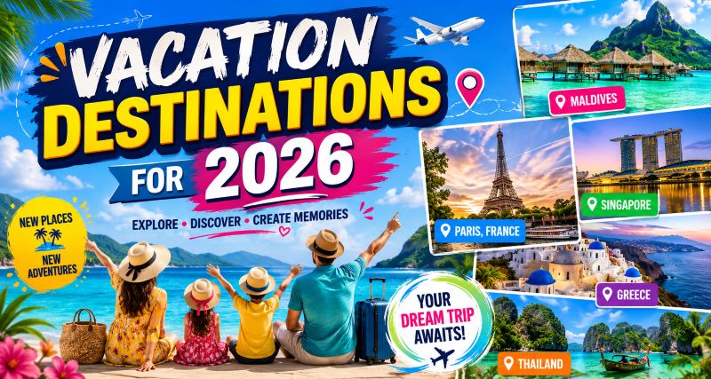 Vacation Destinations for 2026