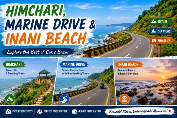 Himchari, Marine Drive & Inani Beach